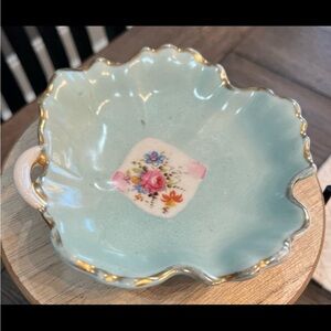 Limoges Vintage Hand Painted Trinket Dish